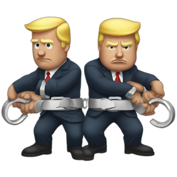 trump-in-handcuffs emoji