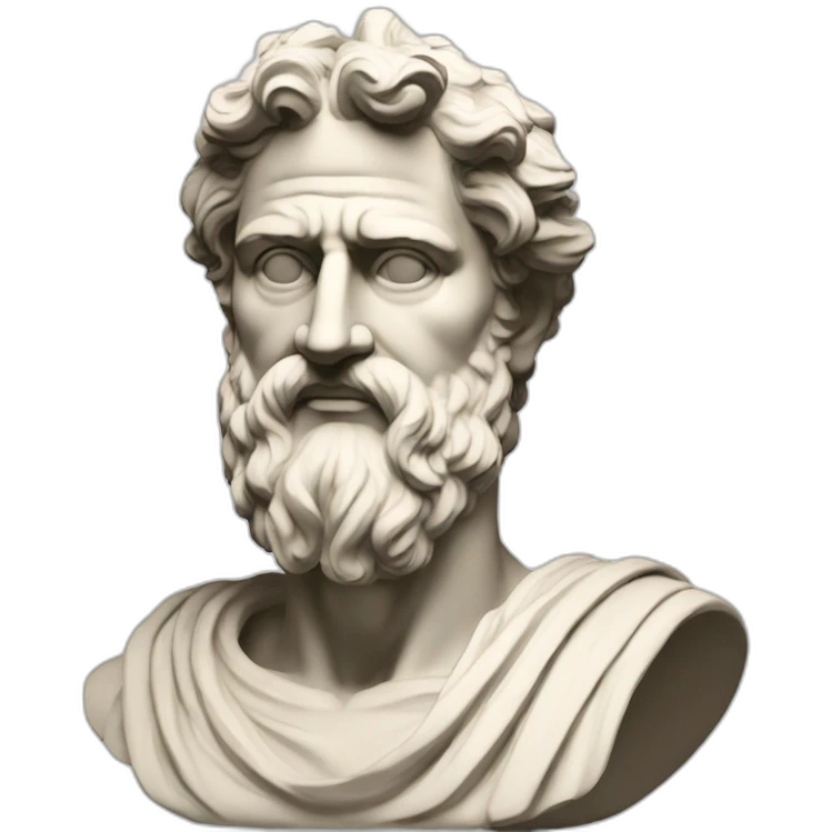 Ancient Greek King Odysseus Statue emoji