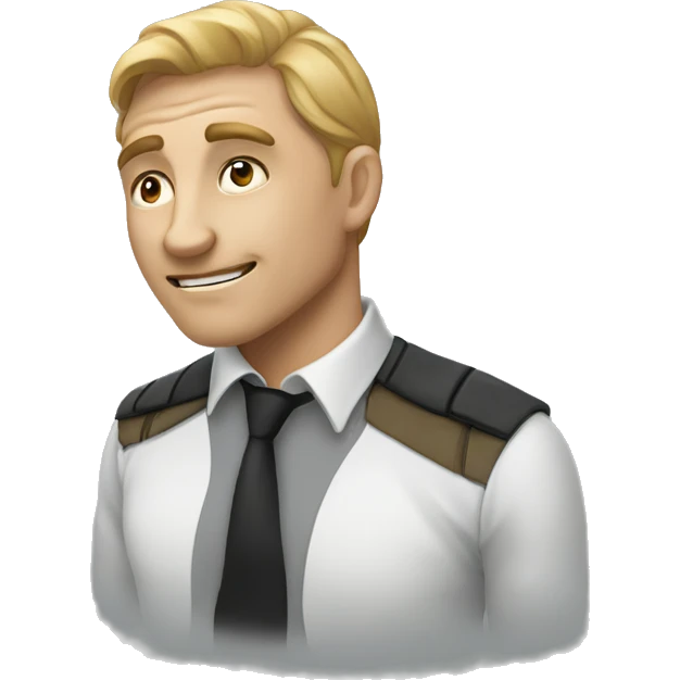 Черно белый кот  emoji
