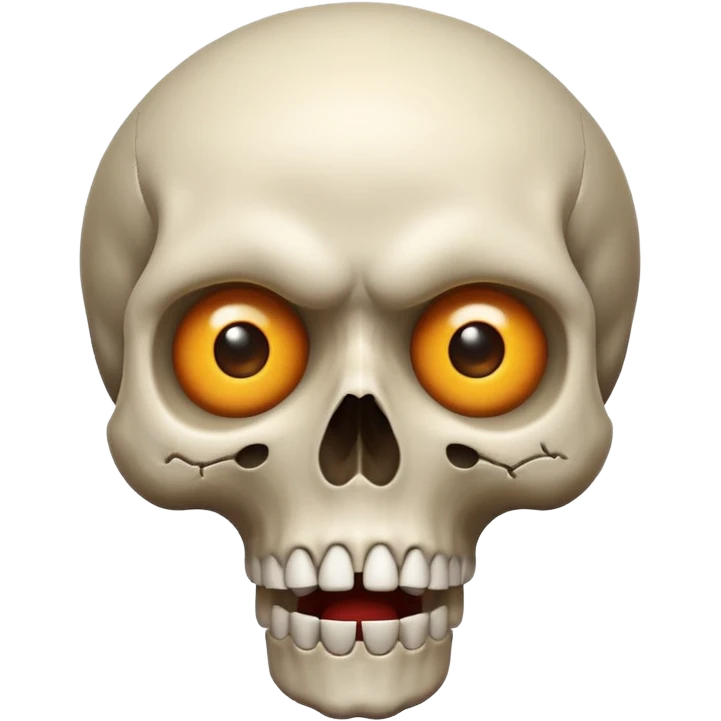 Combine these two 💀🤯 like a shocking skull like some people use in edits  emoji