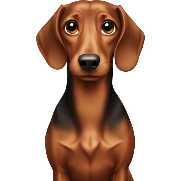 dachsund  emoji