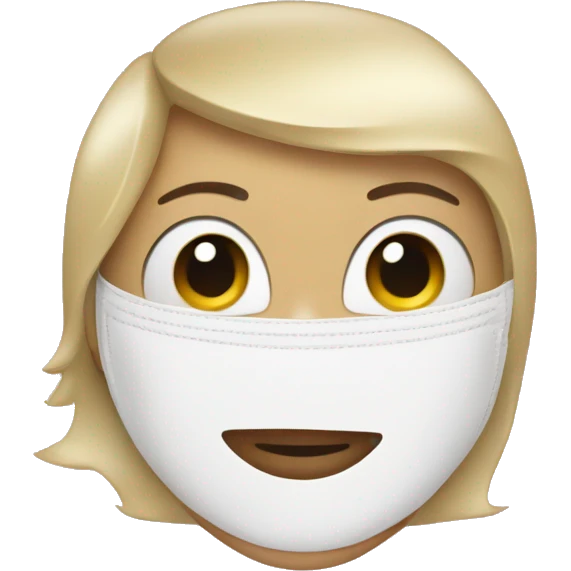 sheet mask emoji
