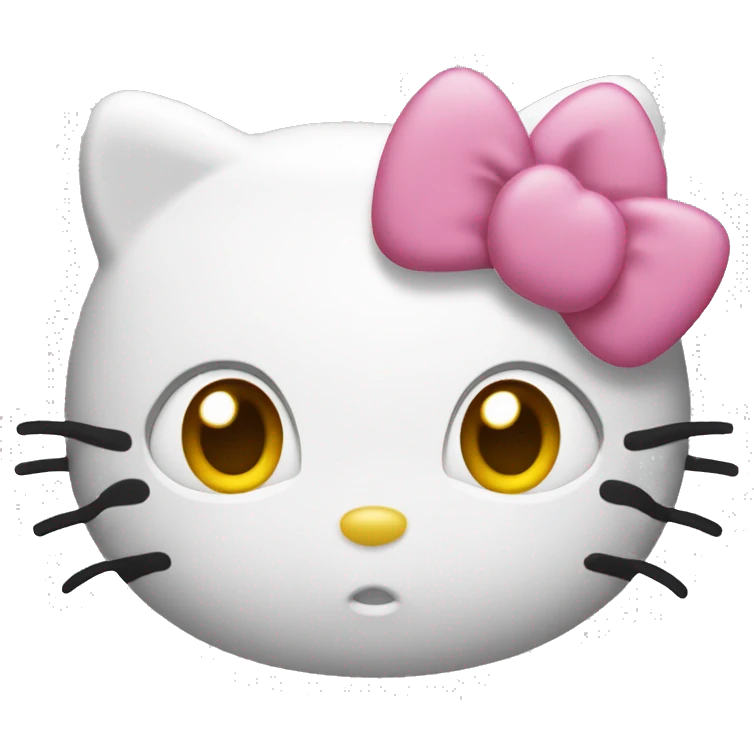 Hello kitty emoji
