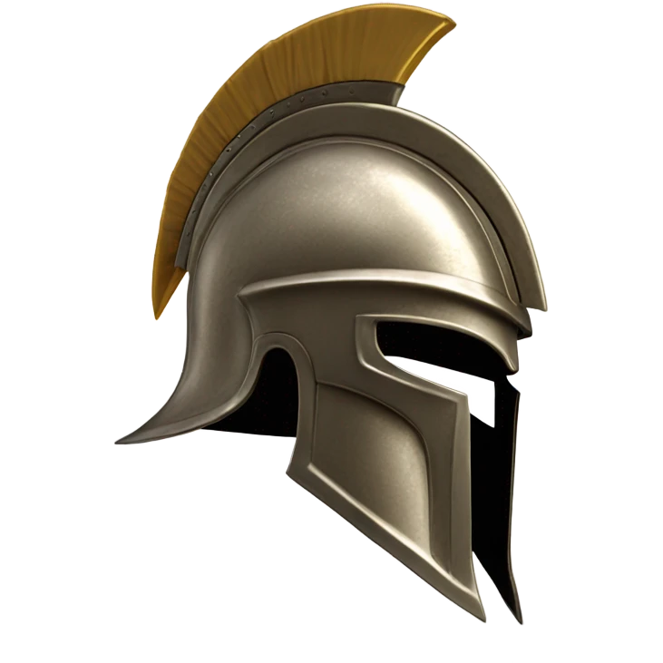 Spartan helmet emoji