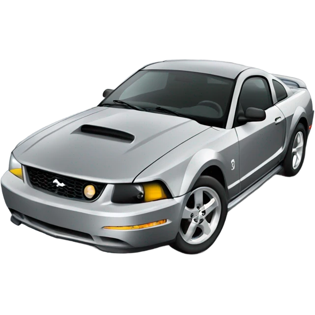 Grey 2003 Mustang emoji
