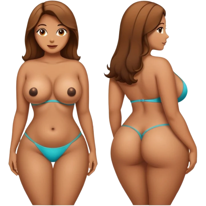 Big booty  emoji