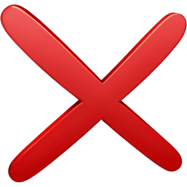 Make an x out sign over the name Nate emoji