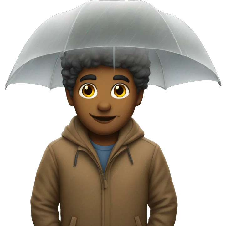 Rainy autumn day  emoji