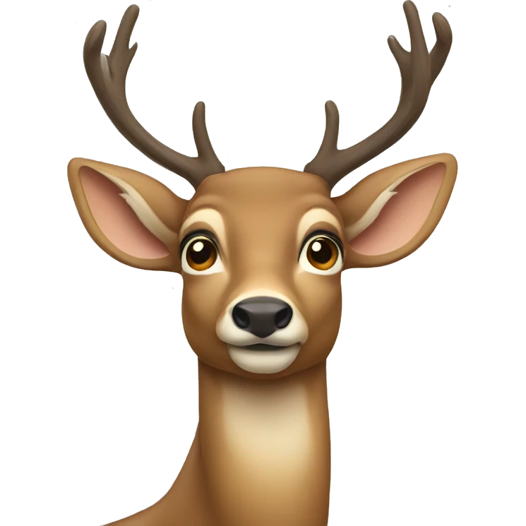 Deer emoji