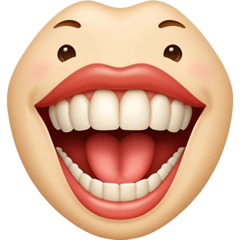 Mouth open emoji
