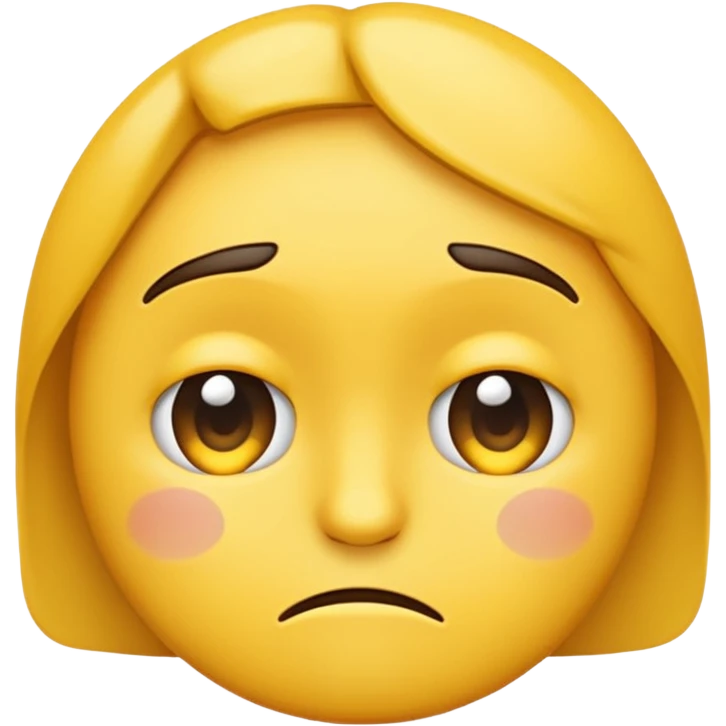 emoji подозрительно смотрит вбок с грустный лицом и поднимая брови emoji