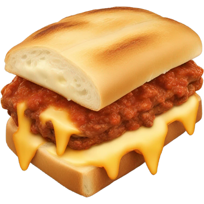 panini Bolognese with cheese  emoji
