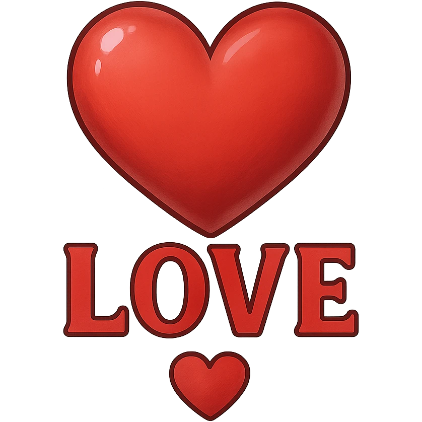 Valentine object. remove background emoji