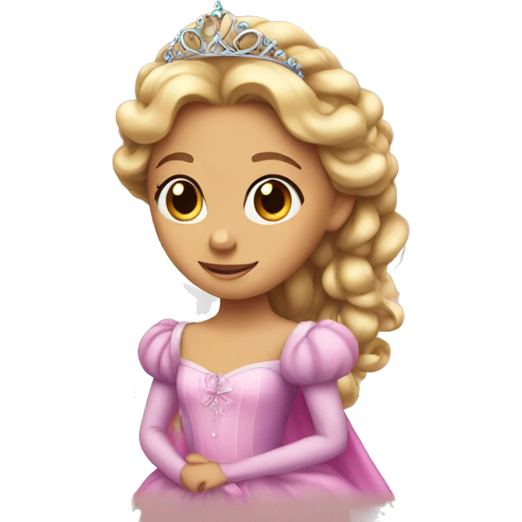 princess with ribbon emoji