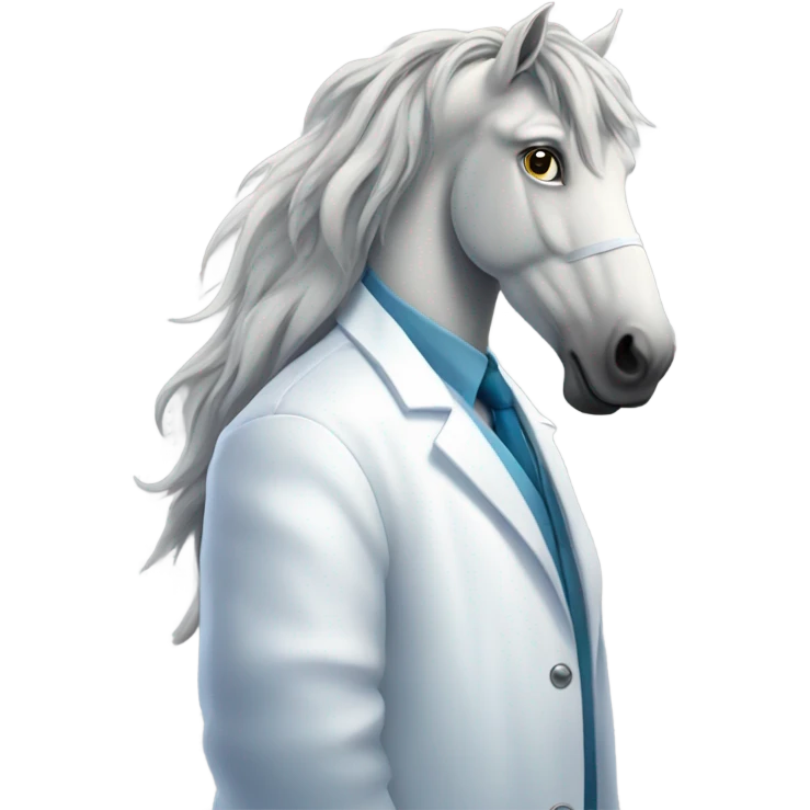 Pharmacist dreaming of horse emoji