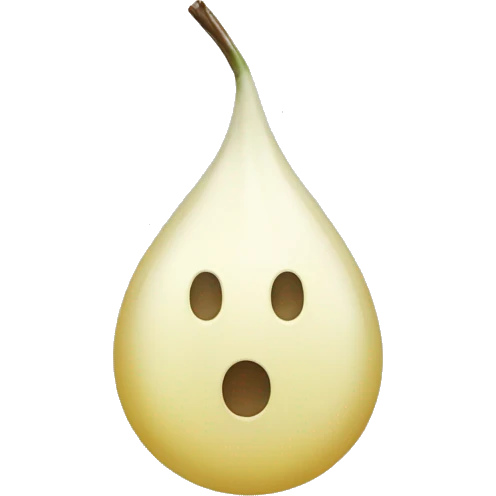vanilla drop no face emoji