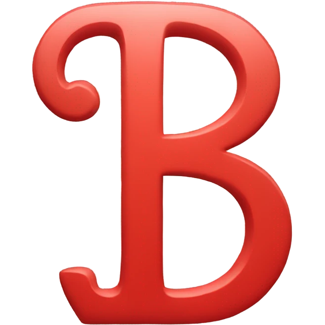 g letter red emoji