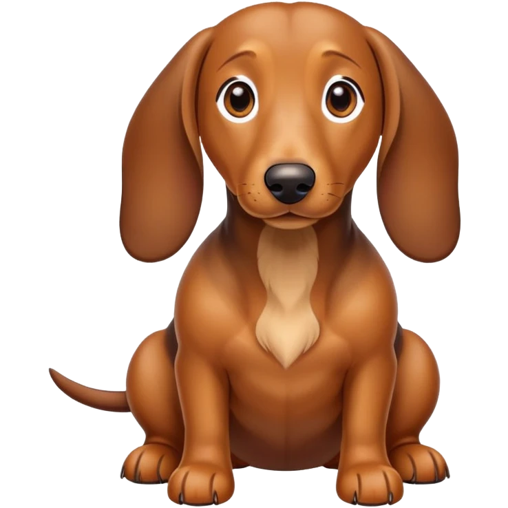 Wiener dog emoji
