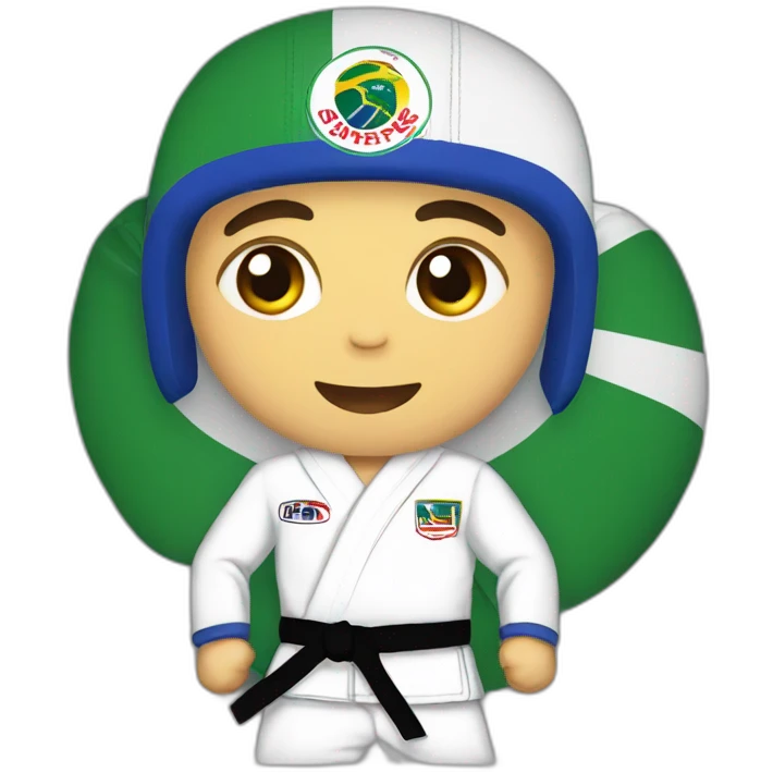Brazilian jiu jitsu emoji
