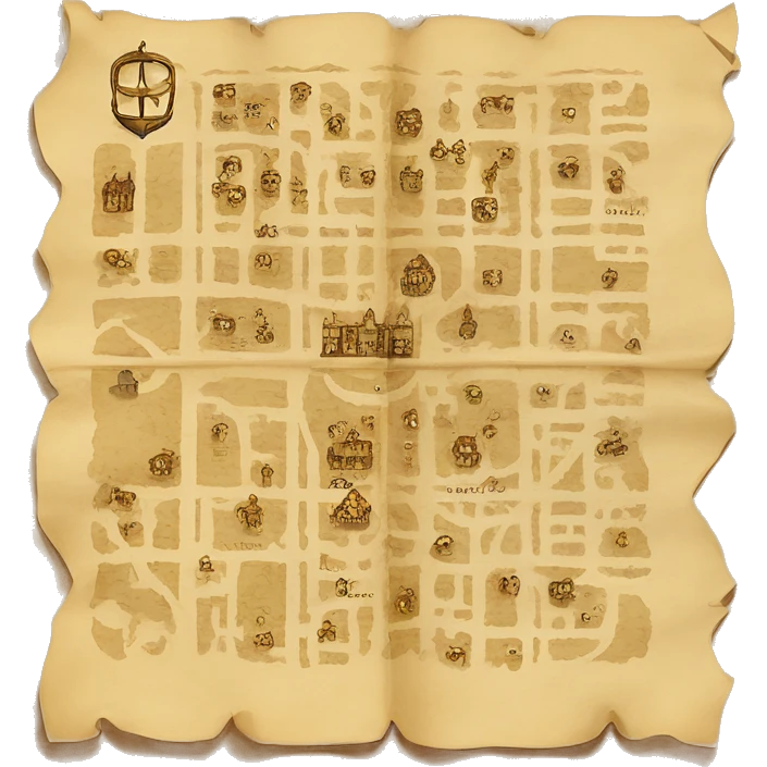 Marauder's Map from Harry Potter movies emoji