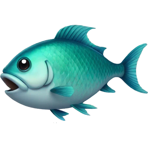 Talking fish emoji