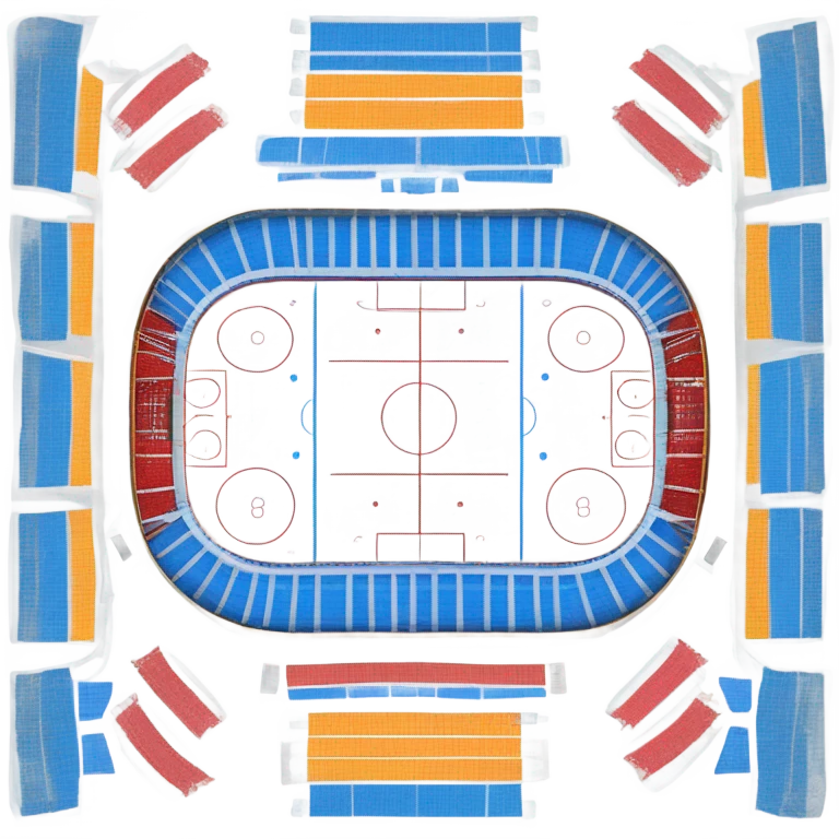 Large NHL rink emoji