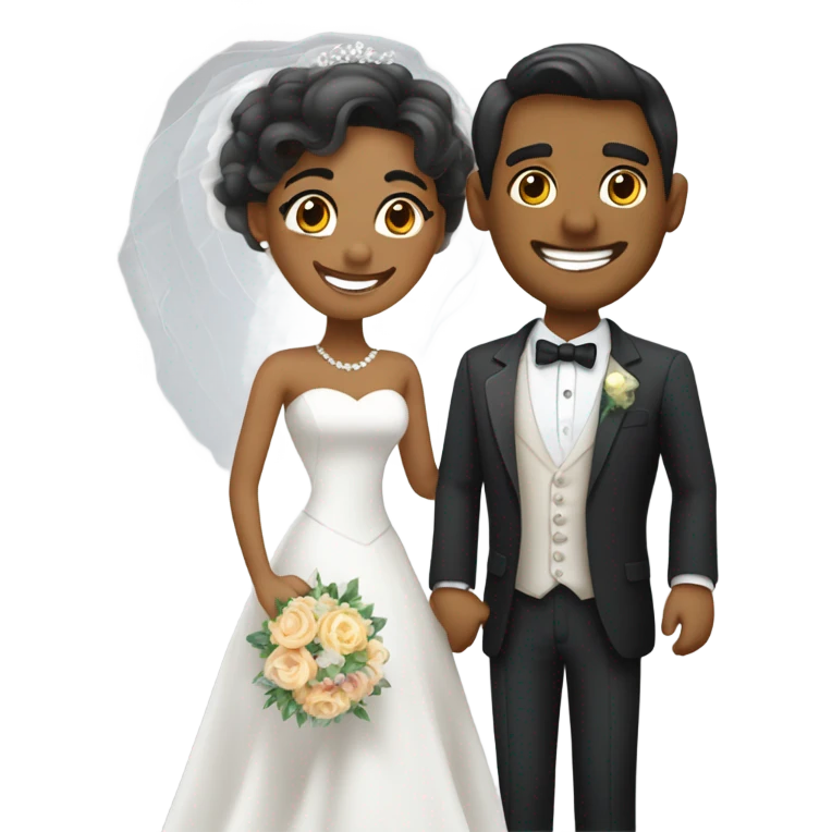 Recién casados emoji