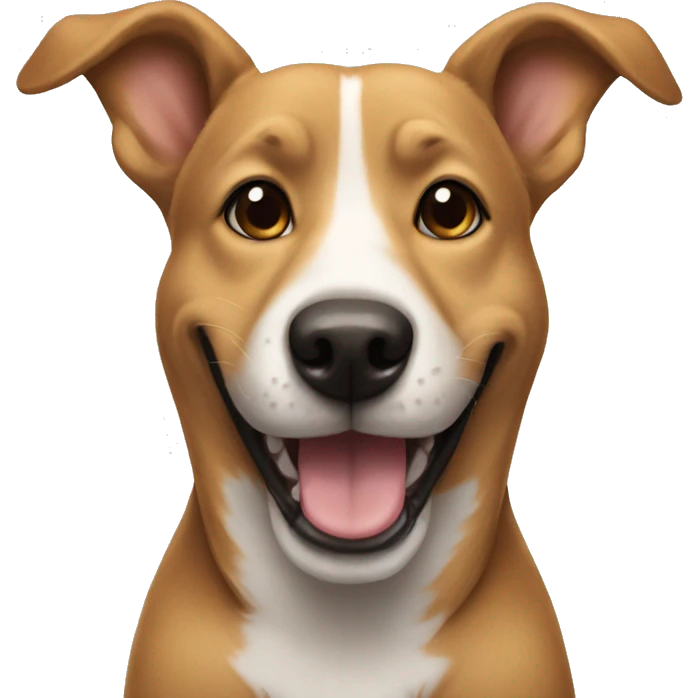 Dog smile emoji