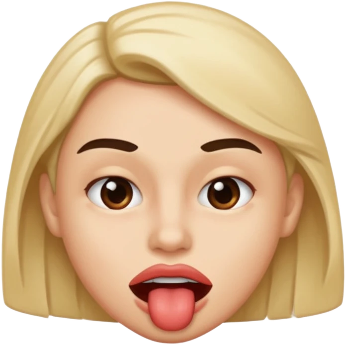 Biting lip one eyebrow raised emoji