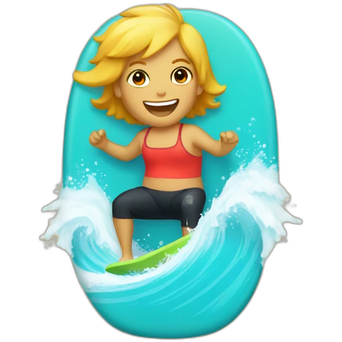 body boarding emoji