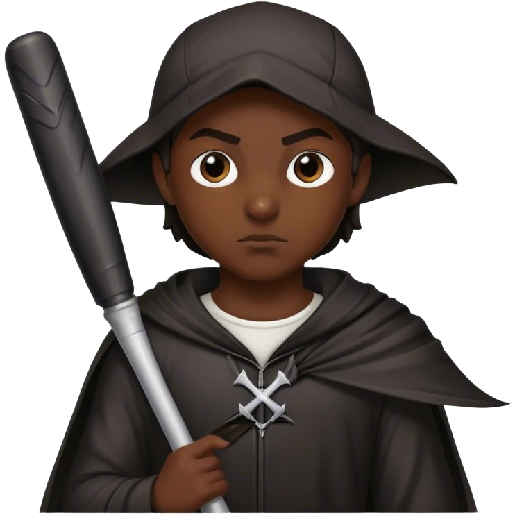 ASSASSIN GET A BAT ON HIS SHOULDER  emoji