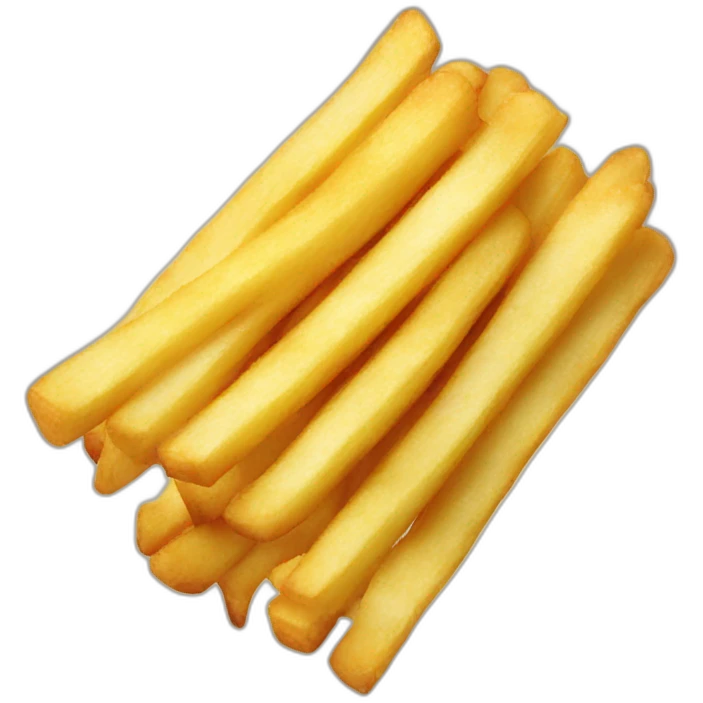 a stick of French fries emoji