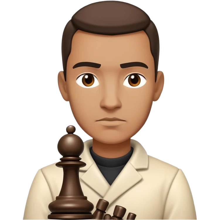 Le Greatest of all time des échecs emoji