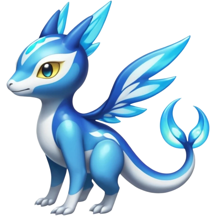 Angelic Divine Bioluminescent Translucent Luminescent Diaphanous Shiny Colorful Meloetta-Latias-Veemon-Peppercat-Wargreymon-Protogen-Fakémon-fusion-hybrid-creature emoji