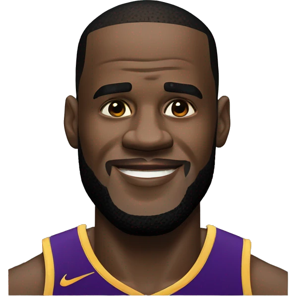 LeBron James ￼ emoji