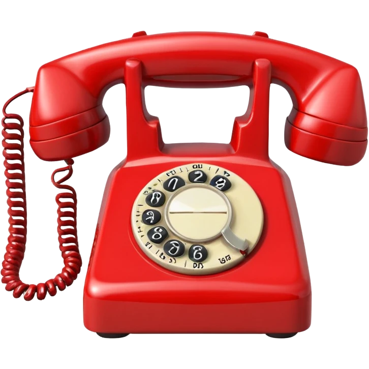 red phone emoji