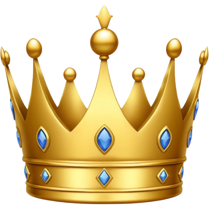 crown + dark emoji
