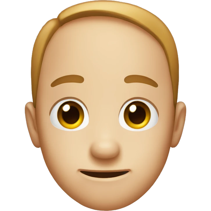 Big forehead  emoji