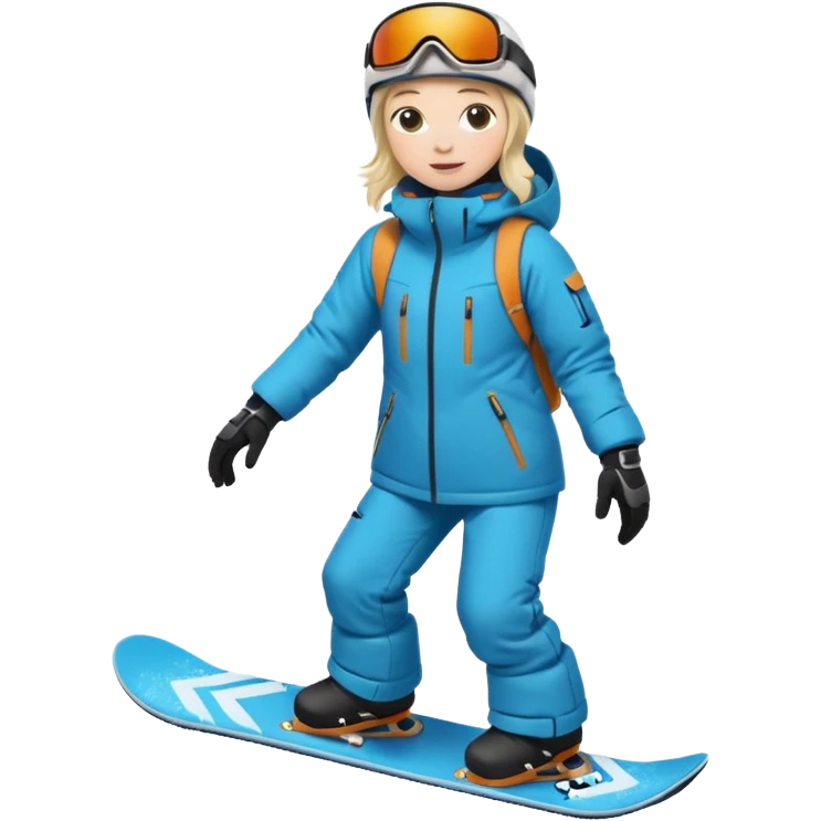 Snowboarding emoji