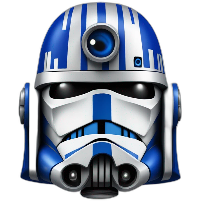 r2d2 hair metal emoji