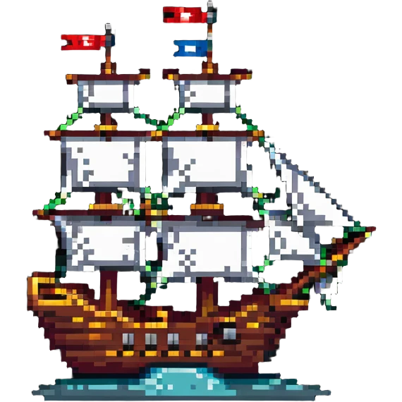 pirate ship emoji
