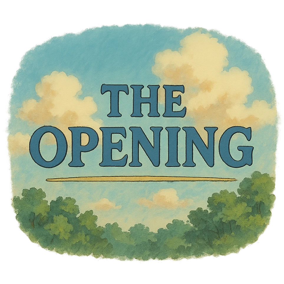 The Opening in ghibli style emoji
