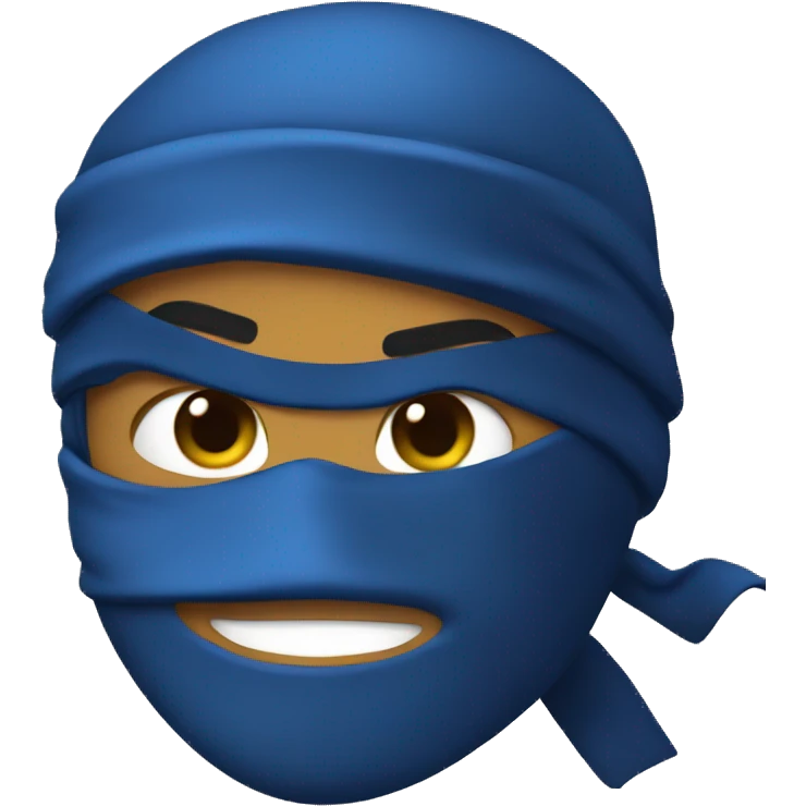 Ninja azul  emoji