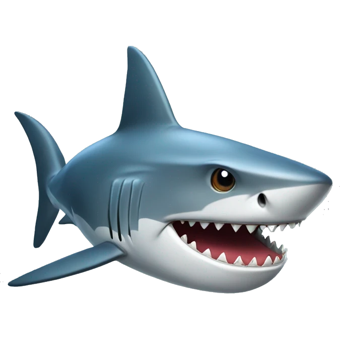 shark with tophat emoji