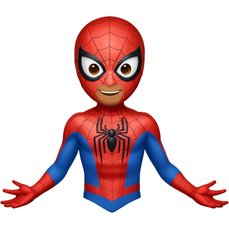  Create a Spider-Man emoji. emoji