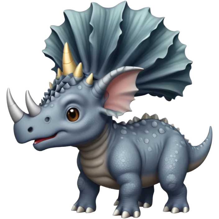 Triceratops emoji