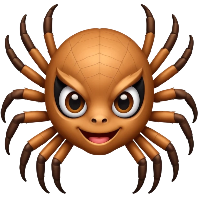 CuteSpider head emoji