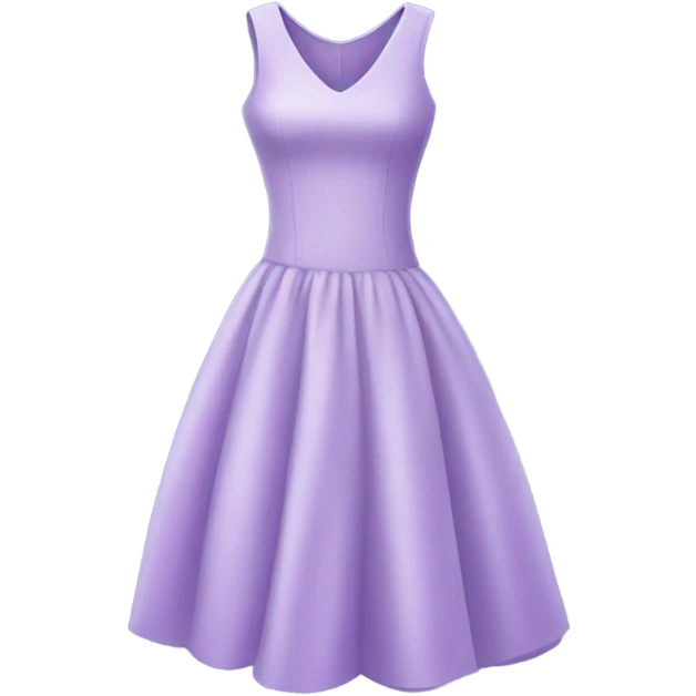 Lilac dress  emoji