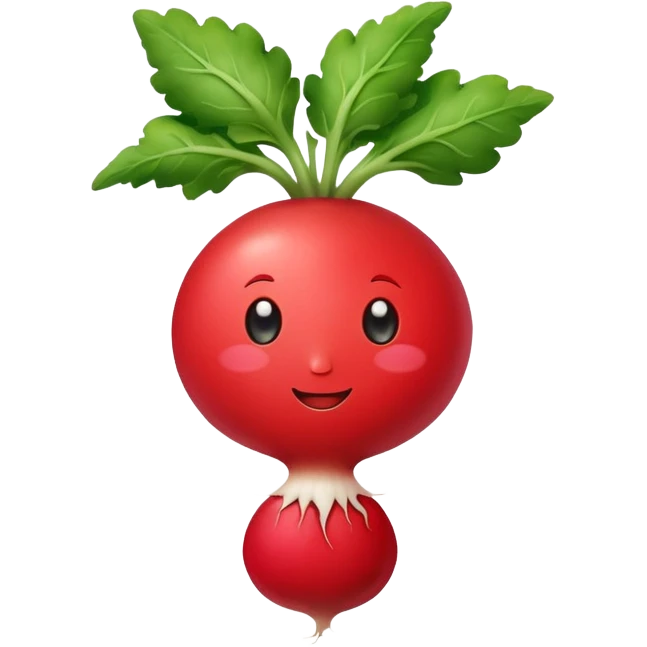 Radish emoji
