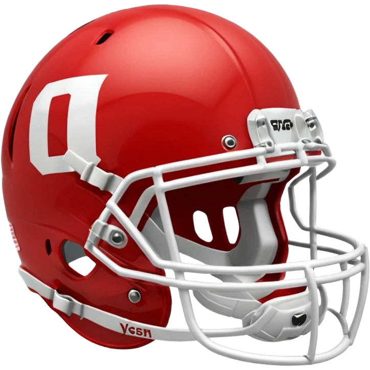 college football player helmets red  emoji